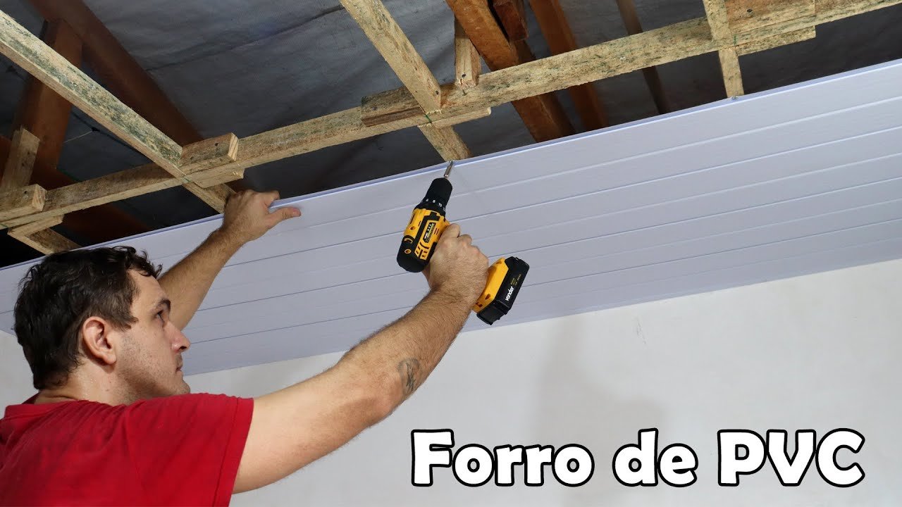 Como instalar forro de PVC